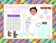 Load image into Gallery viewer, CUSTOM ACTIVITY SHEETS
